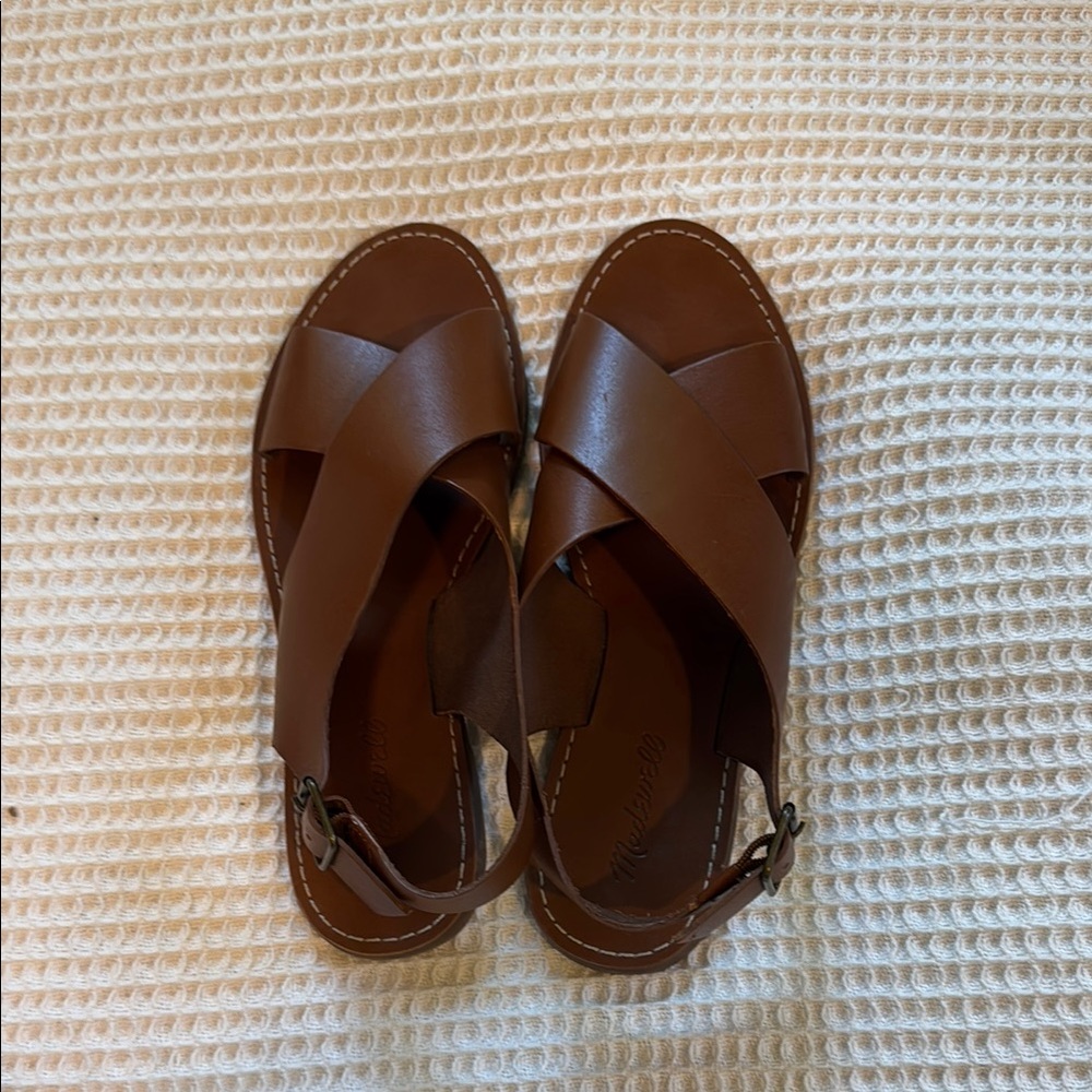 Brown Leather Sandals